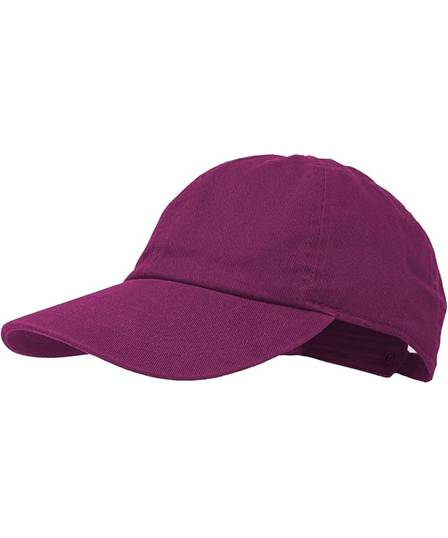 Glory Max 100% Cotton Baseball Cap Classic Plain Low Profile Golf Dad Hat Buckle Adjustable