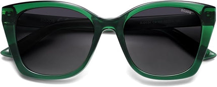 SOJOS Vintage Oversized Cateye Sunglasses Womens UV400 Large Designer Shades Lentes De Sol Para Mujer SJ2634