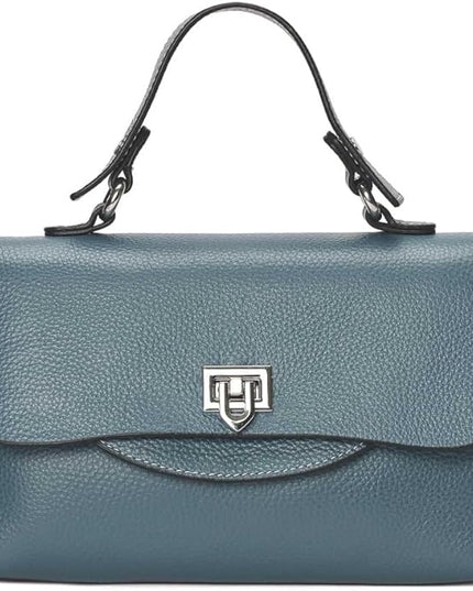 Soft Mini Crossbody Handbag, Genuine Leather Cute Shoulder Purse, Ladylike Daily Accessory