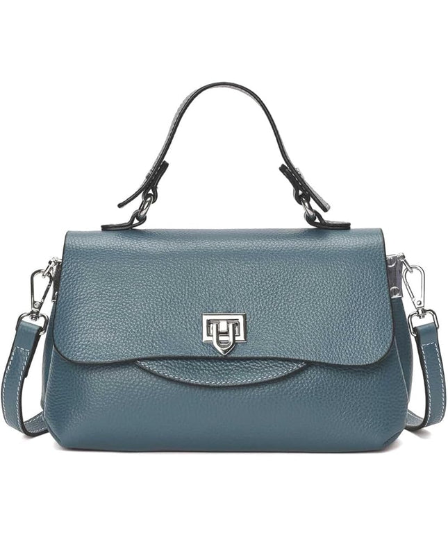 Soft Mini Crossbody Handbag, Genuine Leather Cute Shoulder Purse, Ladylike Daily Accessory