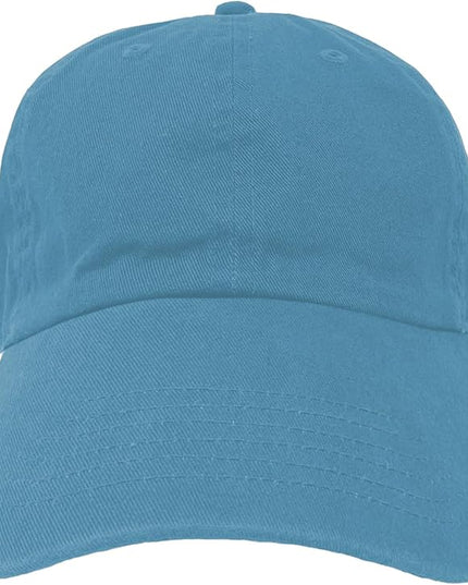 Glory Max 100% Cotton Baseball Cap Classic Plain Low Profile Golf Dad Hat Buckle Adjustable
