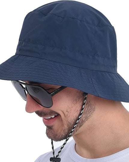 FEICUI Men Women Outdoor Bucket Hat Quick Dry Packable UV Protection Boonie Sun Hat