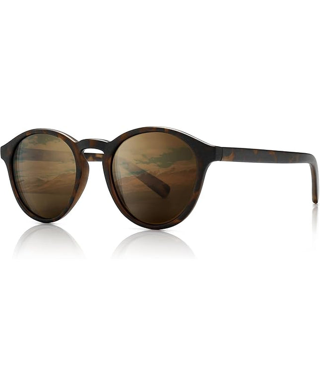 SUNGAIT Classic Vintage Round Polarized Sunglasses for Women Men Retro Style UV400