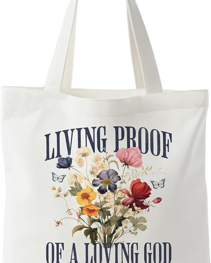 Christian Canvas ote Bag, Christian Bag, Christian Gifts for Women