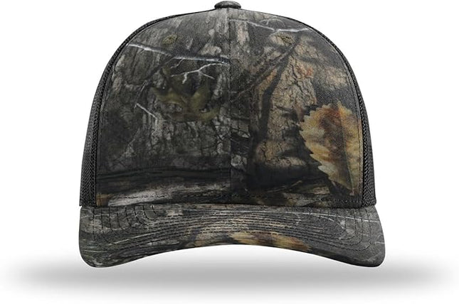 Richardson 112 Trucker Hat - Premium Adjustable Snapback Hat - Structured Six Panel Richardson Blank Caps