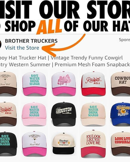 Try Jesus Hat | Premium Vintage Trucker Hat with Adjustable Snapback for Men and Women