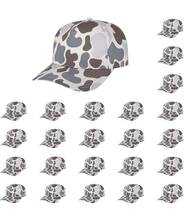 The Hat Pros Cap America i2026 Mid Profile 5-Panel Daybreak Camo Cap w/Quick-Dry Sweatband & Adjustable Snapback