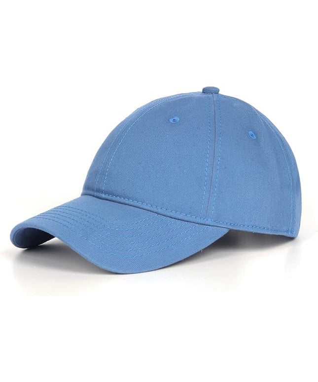 Zylioo XL XXL Oversize Baseball Cap, 100% Cotton Adjustable Dad Hat for Big Heads 23.5"-25.5", Soft Crown Large Size Cap