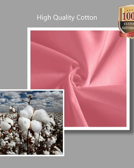 TOPDesign 3-Pack Super Strong Large 12oz Cotton Canvas Tote Bags, Reusable Grocery Shopping Cloth Bags, Fashionable Two-Tone Totes for Crafts, DIY Your Creative Designs