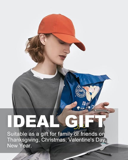 Zylioo XL XXL Oversize Baseball Cap, 100% Cotton Adjustable Dad Hat for Big Heads 23.5"-25.5", Soft Crown Large Size Cap