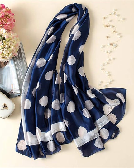 Silk Scarf Mulberry Silk Fashion Scarves Long Lightweight Shawl Wrap …