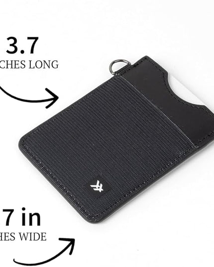 Thread Wallets Ultra Slim Minimalist Card Holder Wallet (Chocolate)