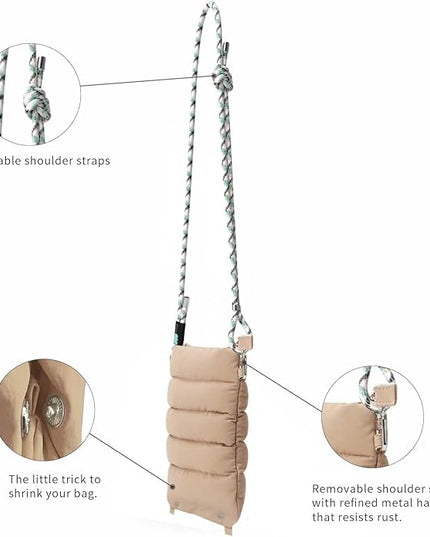 ACUARIO Crossbody Bag for Women, Tote Bag Purse for Work, Travel, Gym – Small Shoulder Bag, Stylish Women’s Tote Handbag