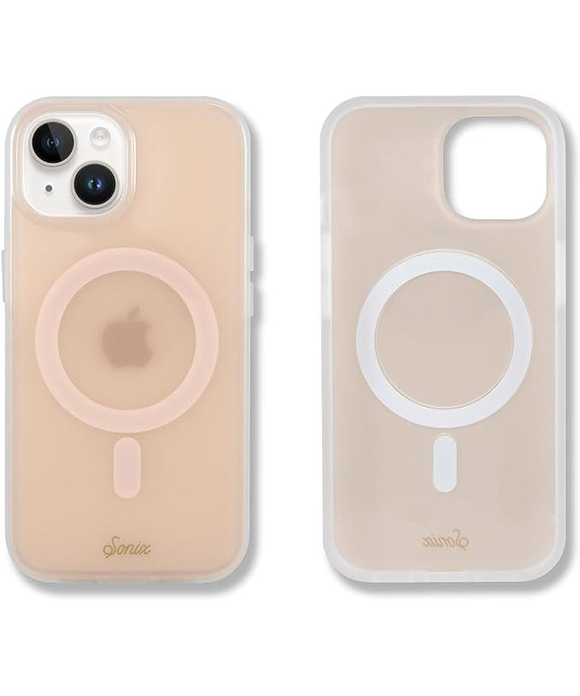 Sonix Protective Phone Case for iPhone 15, 14, 13 | Compatible with Magsafe | 10ft Drop Tested | Jelly Apricot