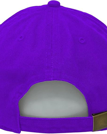 Glory Max 100% Cotton Baseball Cap Classic Plain Low Profile Golf Dad Hat Buckle Adjustable