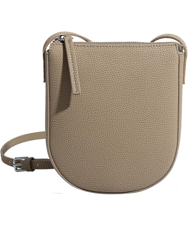 Small Genuine Leather Crossbody Bag, Phone Wallet Purse with Adjustable Strap, Shoulder Bag for Women