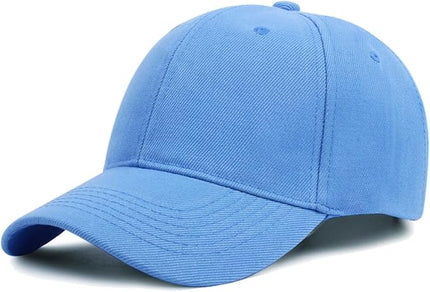 Gelante Adult Plain Baseball Cap Hat Classic Adjustable Size for All Seasons