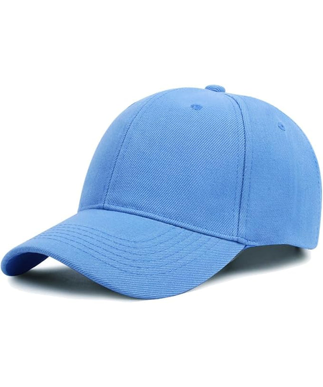 Gelante Adult Plain Baseball Cap Hat Classic Adjustable Size for All Seasons