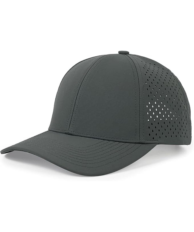 kozinu Quick Dry Baseball Cap Curved Brim Snapback Hat Laser Cut Mesh Ball Cap Golf Ball Cap for Men Women