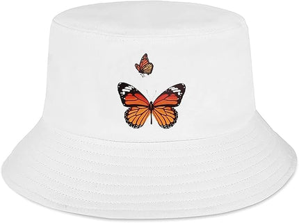 XYIYI Fashion Embroidery Bucket Hat Cotton Beach Fisherman Hats for Women Girls