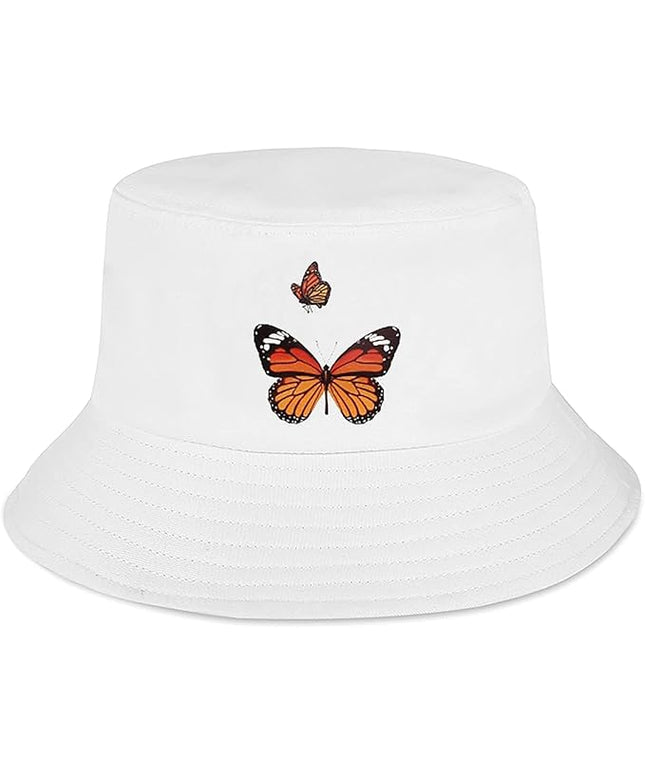 XYIYI Fashion Embroidery Bucket Hat Cotton Beach Fisherman Hats for Women Girls