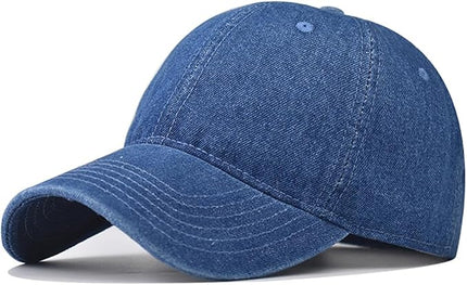 Classic Low Profile Baseball Cap for Men Women Adjustable Cotton Trucker Hats Dad Hat Plain Cap