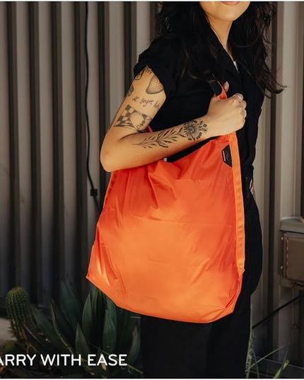 Peak Design Packable Tote, Zippable Ultralight Carry-All, Self-Healing Ripstop Shell, Weather-Resistant Stowable Bag