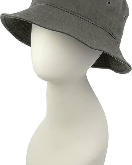 Utmost Bucket Hat 100% Cotton & Denim Lightweight Packable Outdoor Summer Beach Fishing Sun Hat