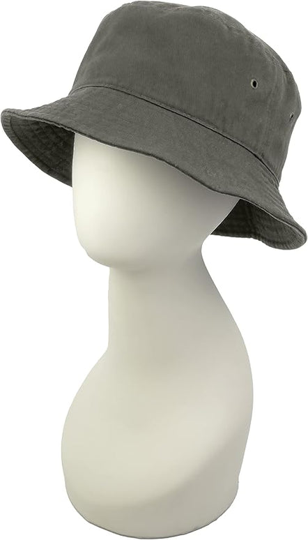 Utmost Bucket Hat 100% Cotton & Denim Lightweight Packable Outdoor Summer Beach Fishing Sun Hat