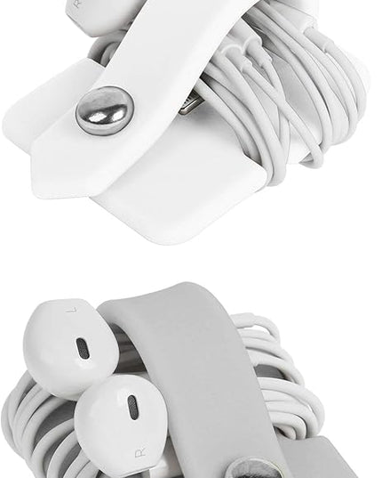 Cord Organizer Earbuds Holder Earphone Wrap Earphones Organizer Headset Headphone Earphone Wrap Winder Cord Manager Cable Winder Set of 3