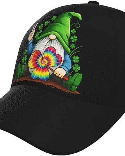 St. Patrick's Day Lucky Shamrock Hat Adjustable Irish Green Clover Baseball Cap Trucker Hat for Men Women