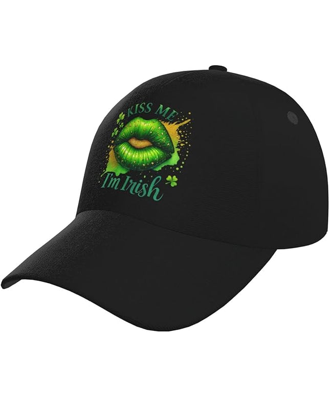 St. Patrick's Day Baseball Cap, Irish Green Clover Trucker Hat for Men Women, Fashion Adjustable Sun Visor Dad Hat