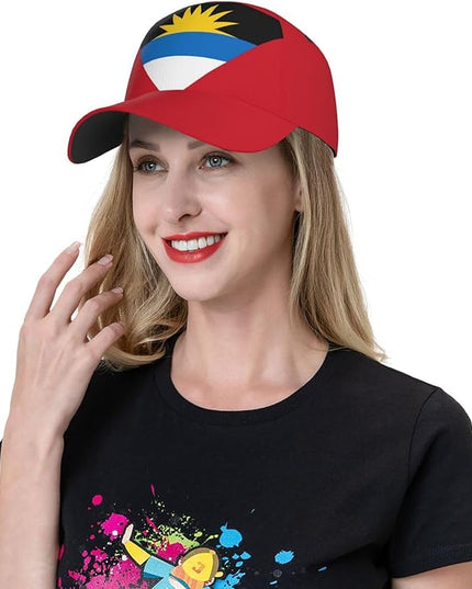 Cute Flag Baseball Cap Hats for Women Men Trucker Hat Patriotic Adjustable Snapback Ball Cap Hat