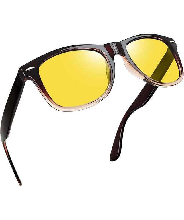 Joopin Square Sunglasses Polarized UV Protection Trendy Designer Sun Glasses Men Women