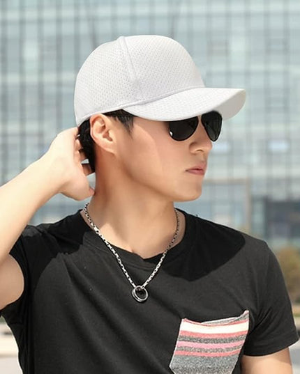 VOASTEK Running Hats for Men Baseball Cap Outdoor Essentials Runner Hat Jogging Cap Tennis Golf Workout Hats