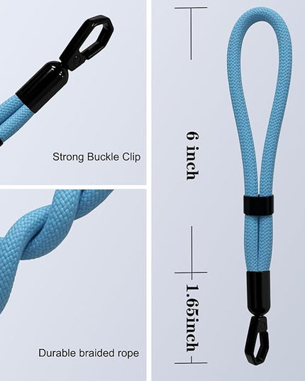 Phone Lanyard, 2 Pack Adjustable Cell Phone Lanyard Hand Phone Wrist Strap with Tether Tabs for Smartphones