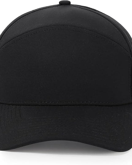 HH HOFNEN Quick Dry Baseball Cap Mesh Snapback Hat Sun and Rain Protection Structured Golf Trucker Hats for Men Women