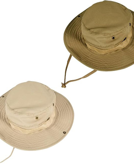 Sun Hats for Men Women Bucket Hat UPF 50+ Boonie Hat Foldable UV Protection Hiking Beach Fishing Summer Safari
