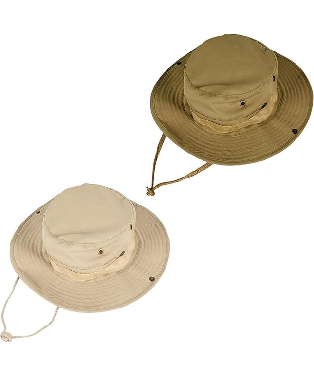 Sun Hats for Men Women Bucket Hat UPF 50+ Boonie Hat Foldable UV Protection Hiking Beach Fishing Summer Safari