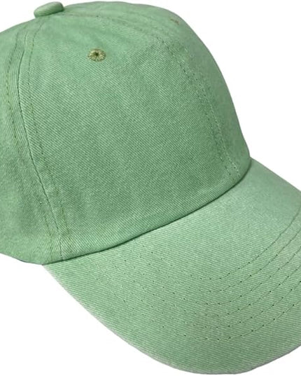 Roytrense Unisex 100% Cotton Washed Low Profile Dad Hat - Adjustable Baseball Cap for Outdoor Activities