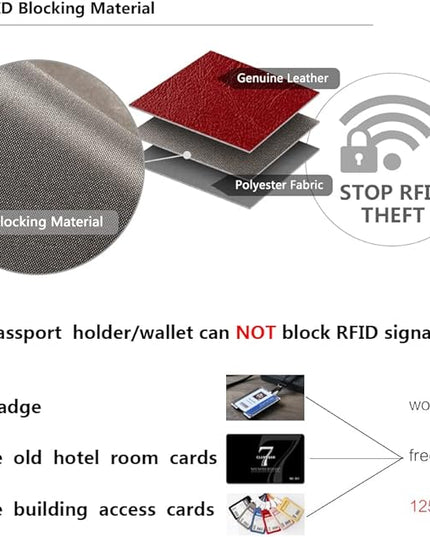 BOSTANTEN Leather Wallets for Women RFID Blocking Zipper Pocket Small Bifold Wallet Card Case Floral Red