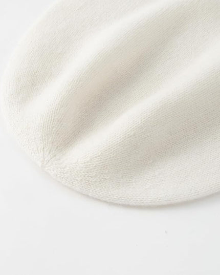 Villand 100% Cashmere Slouchy Beanie Hat for Women, Knitted Ladies Soft Warm Cashmere Skull Beanies Cap