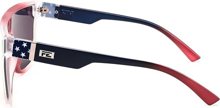 FEISEDY Sunglasses for Women Men, Fashion Mirrored Single Lens, Driving Beach Sunnies UV400 Shades B2996
