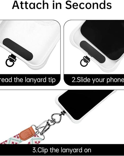 iWALK Cellphone Lanyard – Soft & Lightweight Phone Strap for Smartphones