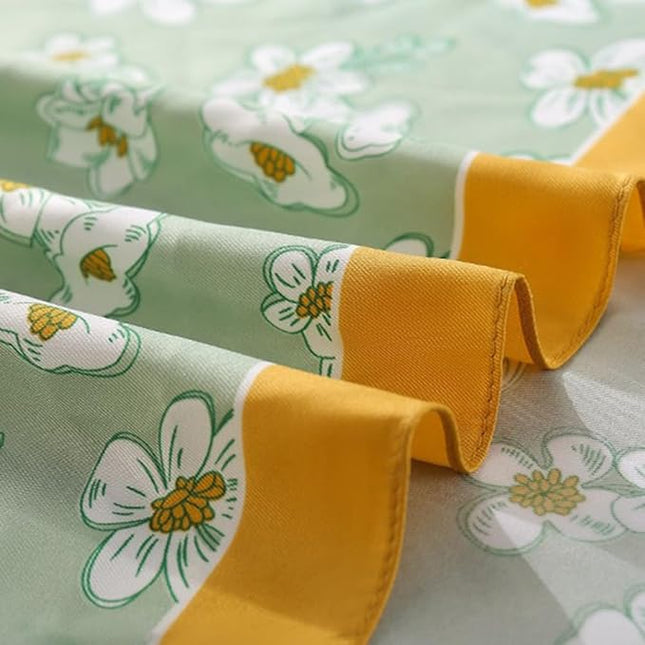 Julunar Silk Like Head Scarf for Women - Satin Large Hair Scarves - 35" Square Silk Hair Wrap for Sleeping with Gift Packed