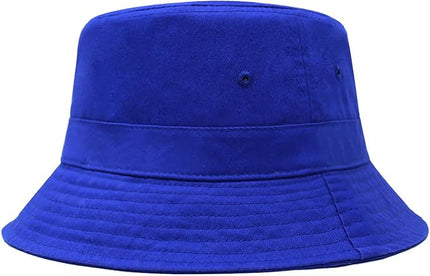 Hot Summer Bucket Hat - Trendy Cotton Sun Hat for Beach, Golf, Fishing - Fun Outdoor Vacation Boonie for Men and Women