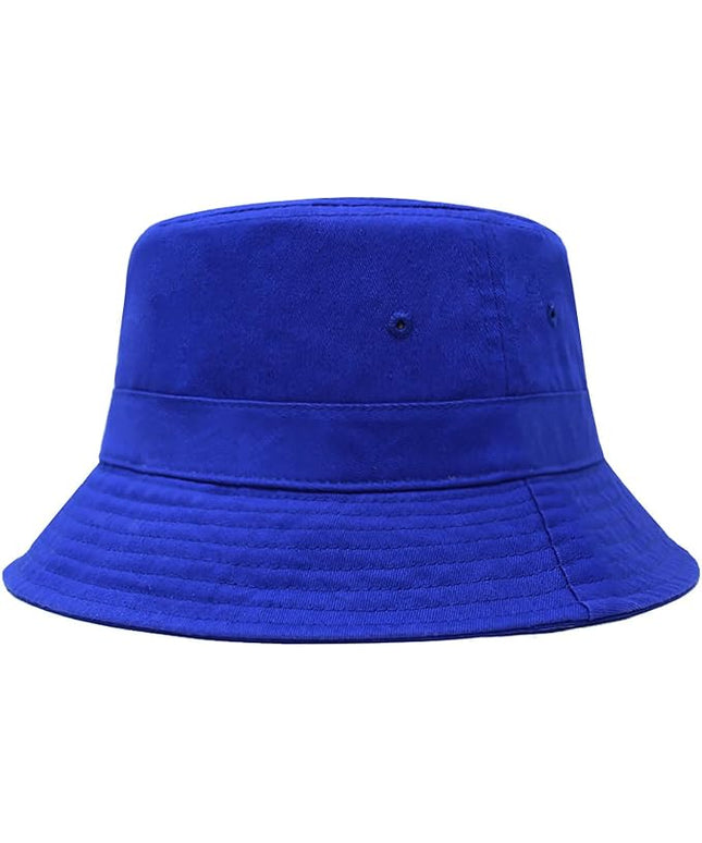 Hot Summer Bucket Hat - Trendy Cotton Sun Hat for Beach, Golf, Fishing - Fun Outdoor Vacation Boonie for Men and Women