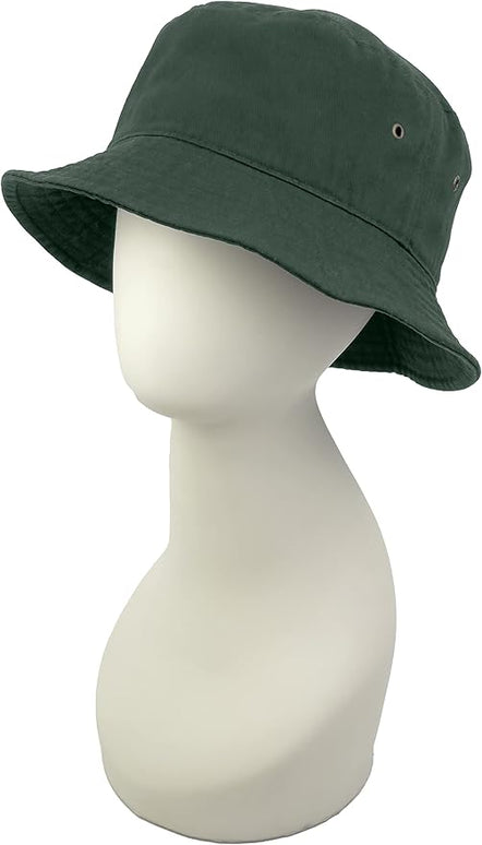 Utmost Bucket Hat 100% Cotton & Denim Lightweight Packable Outdoor Summer Beach Fishing Sun Hat