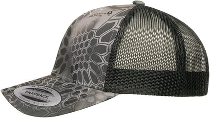 Yupoong Classic Premium Mesh 6 Panel Retro Trucker Cap | Mid Profile Snapback | OSFA | Bulk Pack Available