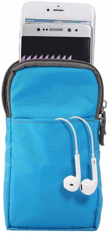 Universal Crossbody Cell Phone Purse Waist Pack Bag for Outdoor Sports Moblie Phone Carrying Cases Shoulder Belt Bag Pouch for iPhone 7 6/6S Plus Samsung Galaxy Phones Under 6.0'' from WaitingU
